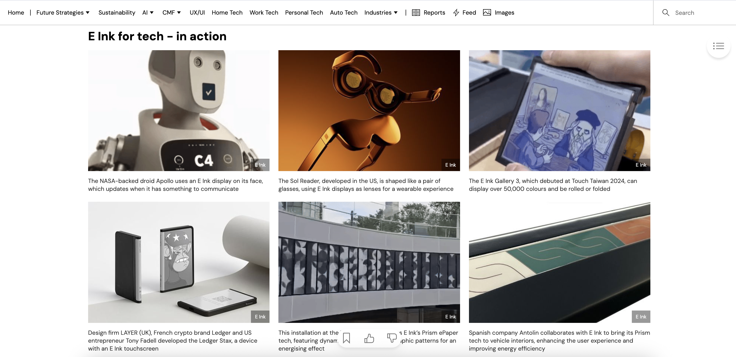 After doing some research on what path or what exactly I wanted to do, I thought it was really interesting how some of these products have either been implemented in some way already in the public that I have even personally experienced myself, or they have just started to prototype it, or it's been around for a while already, which I find extremely interesting, especially looking at this website today.